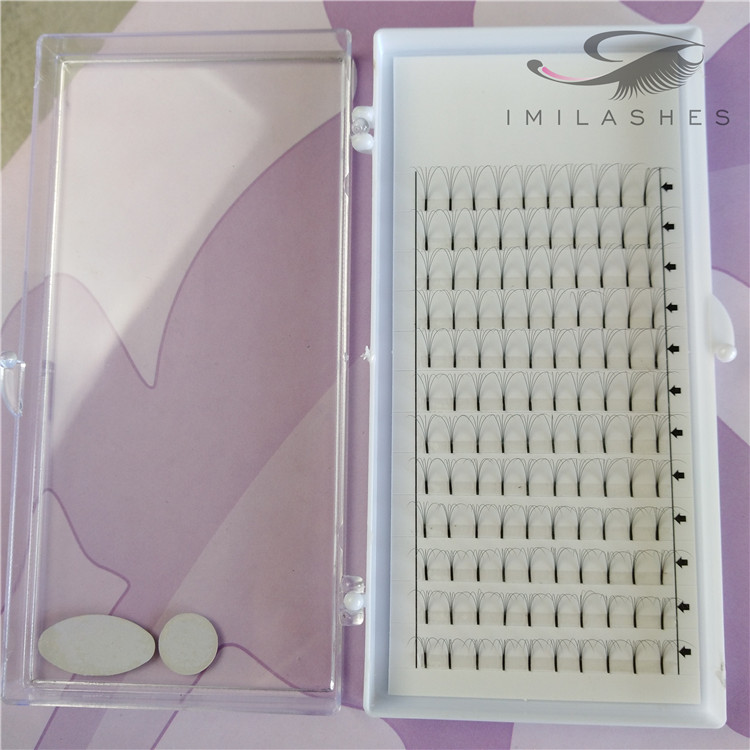 Wholesale best pre made russian volume fans fanned lashes in Australia-V